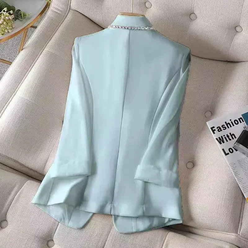 ShineGlam™ – Sequin Blazer (Glitter Glam for Spring/Autumn, Night Out Outerwear)
