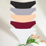 Women Cotton Panties Set (5pcs)