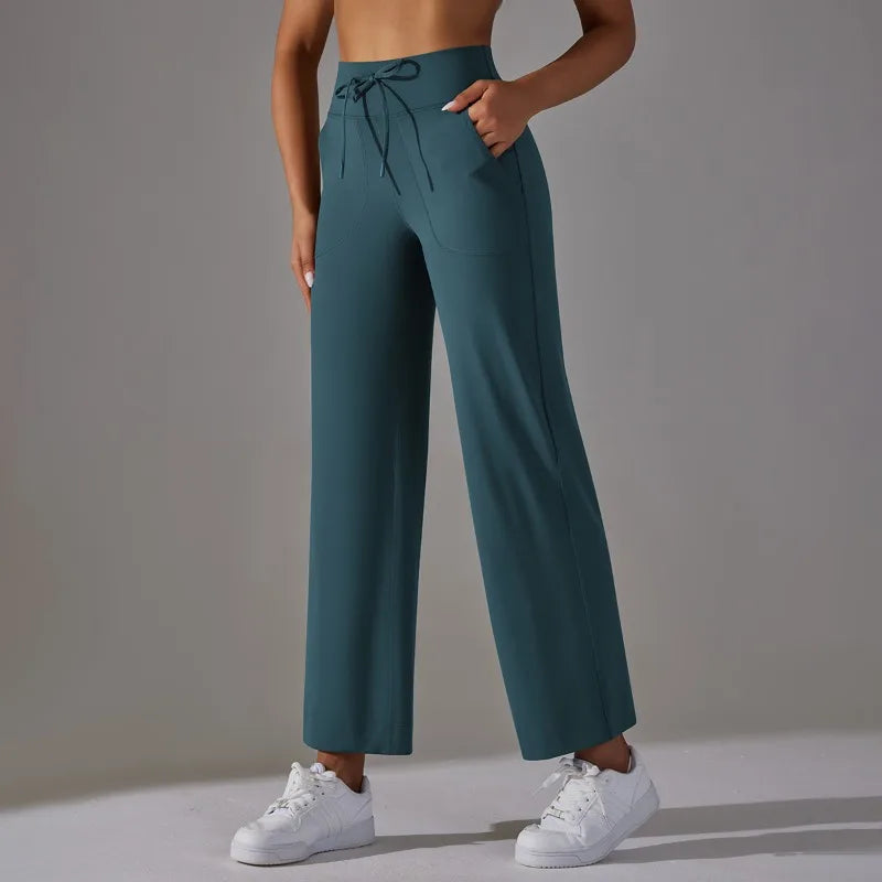 Women Seamless High Waist Wide Leg Leggings