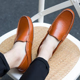 Men Genuine Leather Casual Loafers