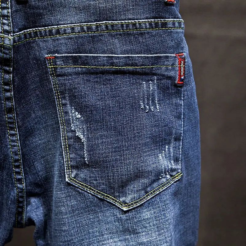 Apex Ripped Straight Jeans