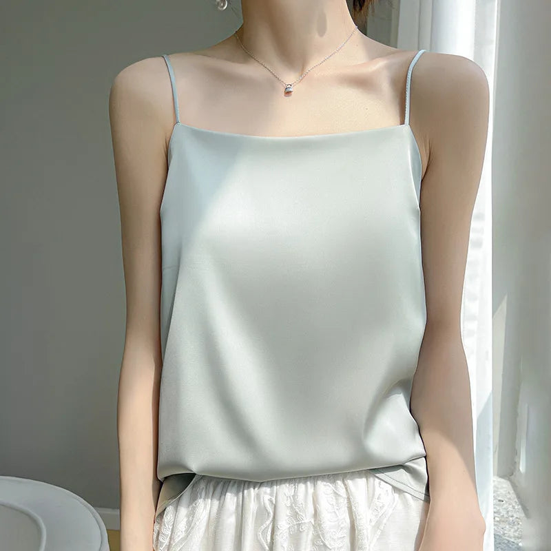 Solid Office Camis Tank
