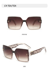 Luxury Oversized Square Sunglasses