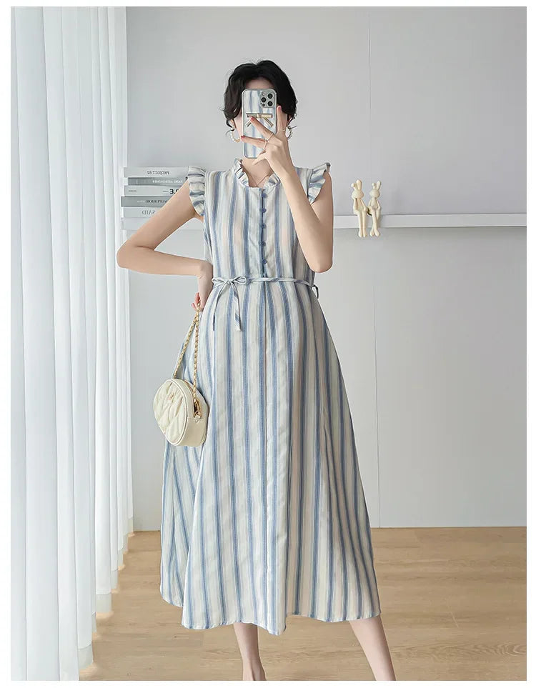 Short Sleeve Nursing Side-Open T-Shirt