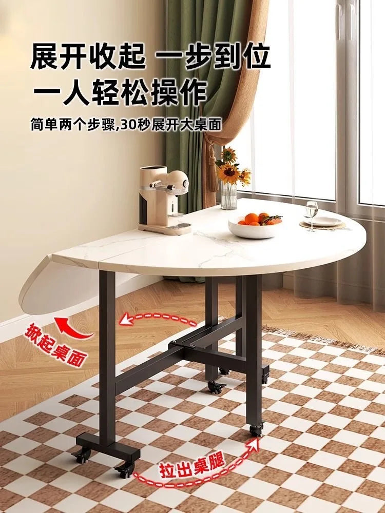 Foldable Round Dining Table