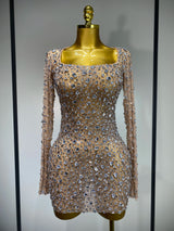 Women's Sparkling Party Mini Dress