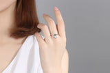 925 Sterling Silver Engagement Ring