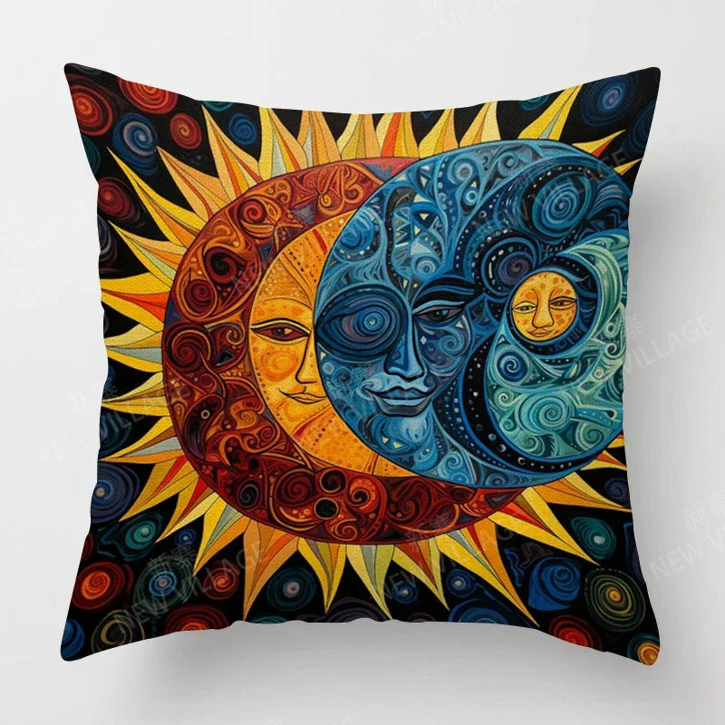 Abstract Sofa Pillow Cover