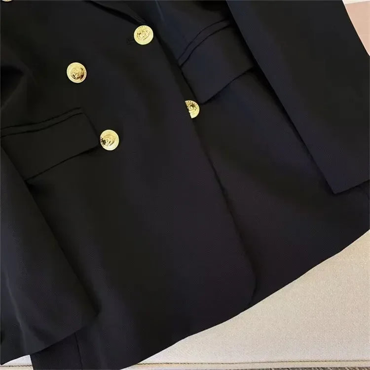 KStyle™ – Korean Slim Fit Blazer (Loose Fit, Temperament Ready, Spring/Fall Wear)
