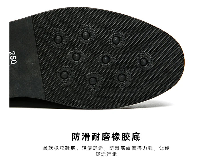 Men’s Black Leather Mules