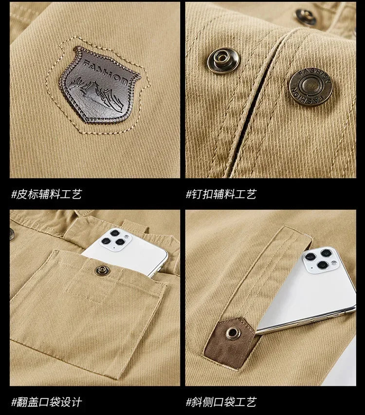 Men’s British Style Bomber Jacket