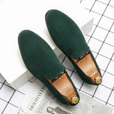 Men’s Suede Driving Mules