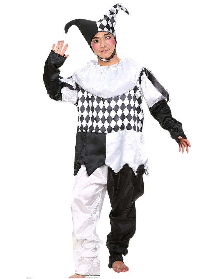 Funny Clown Carnival Costume