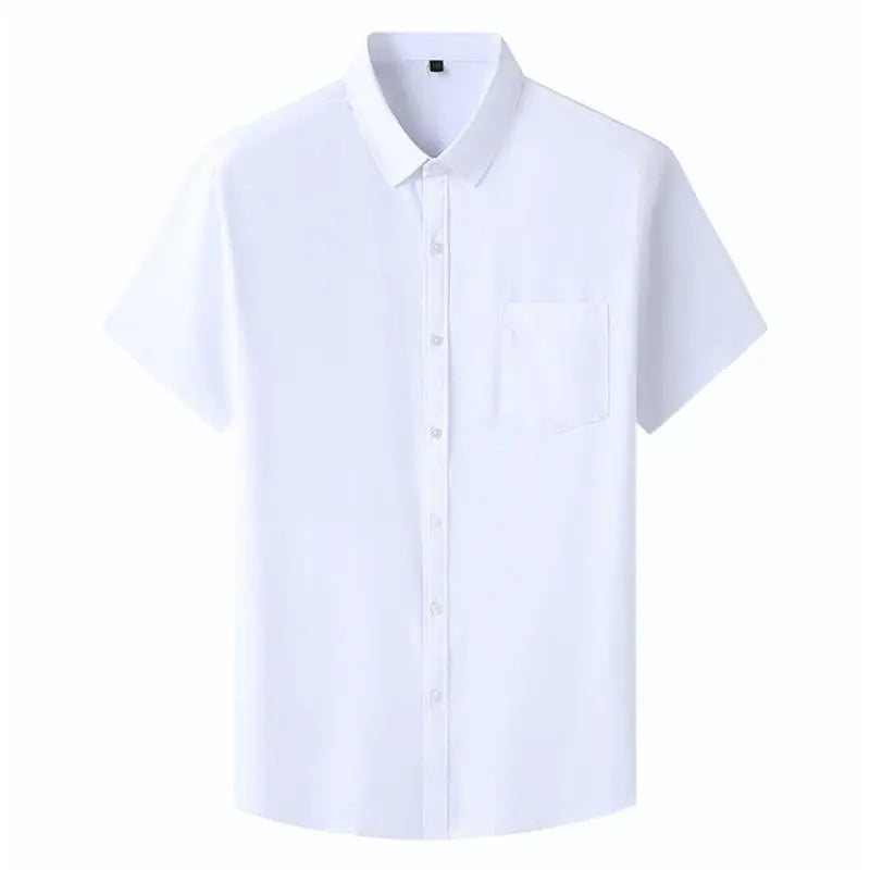 Men Plus Size Work Shirt