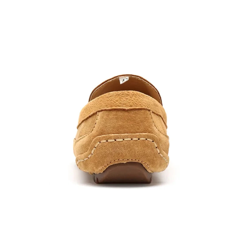 Men’s 2025 Luxury Suede Boat Loafers