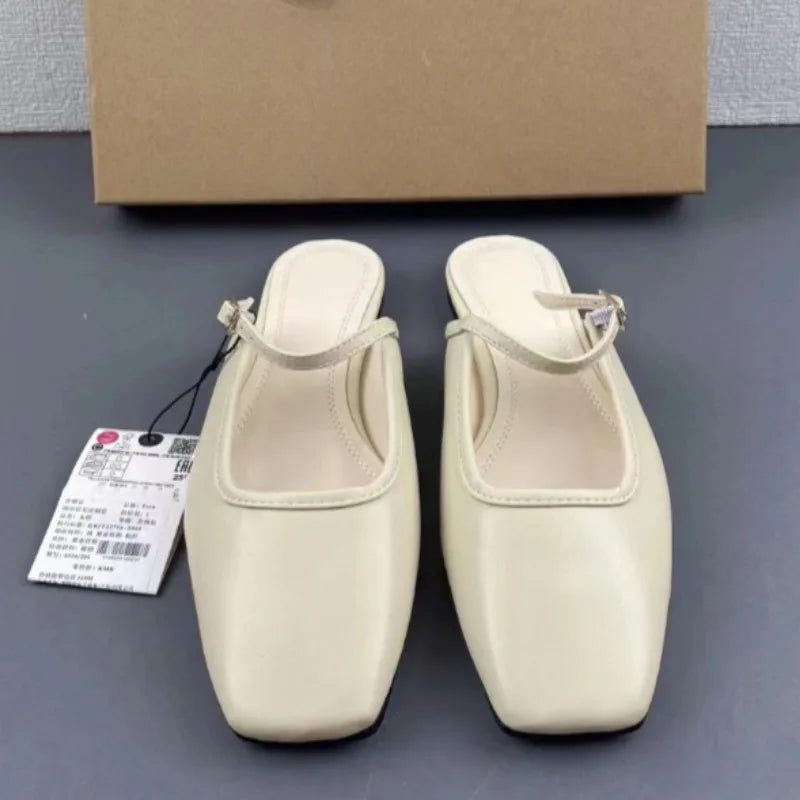 Women’s Square Toe Mules