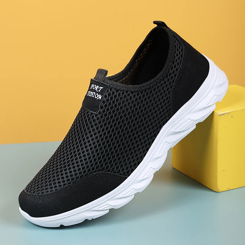 Men Breathable Mesh Walking Loafers