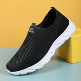 Men Breathable Mesh Walking Loafers