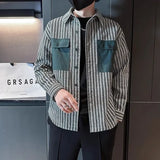 Men’s Trendy Printed Casual Jacket