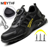 Men Air Cushion Safety Sneakers