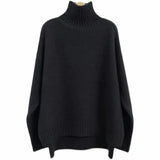 Women's Plus Size Turtleneck Sweater