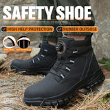Men Waterproof Safety Work Boots