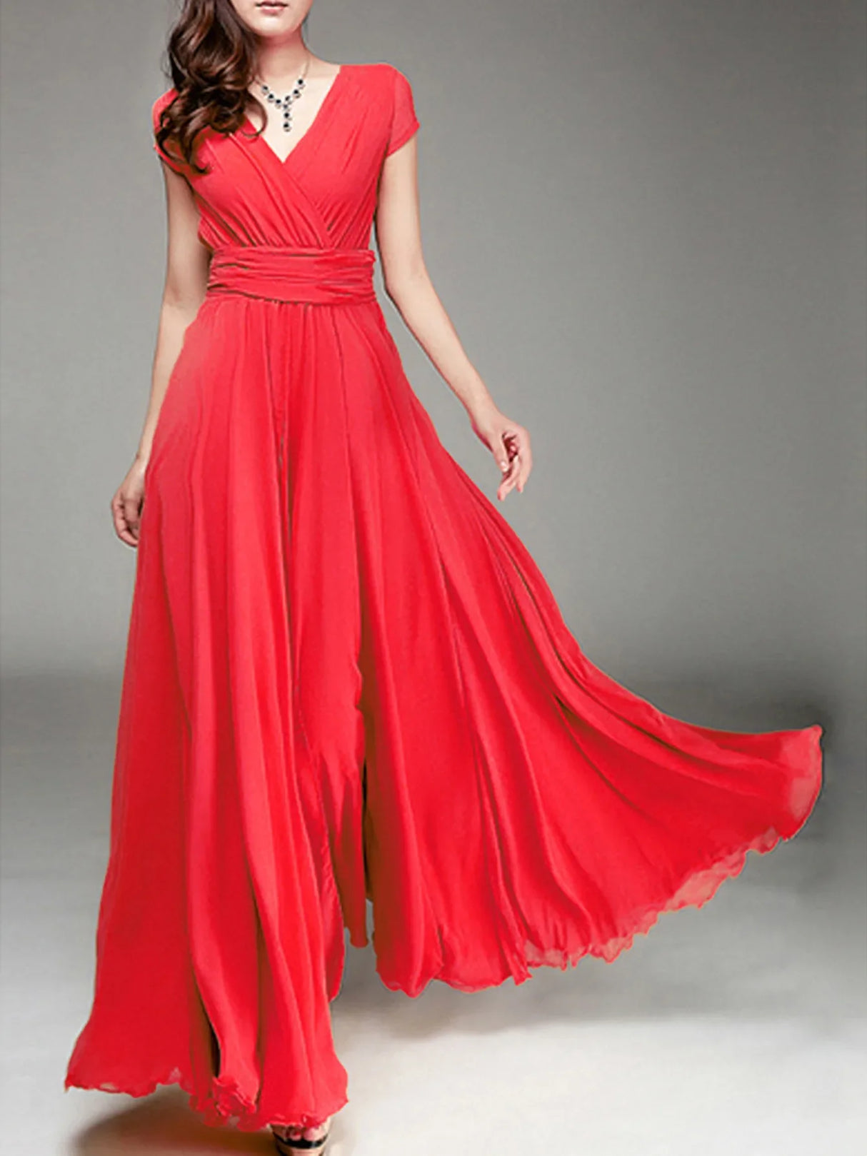 Women Chiffon Summer Party Dress