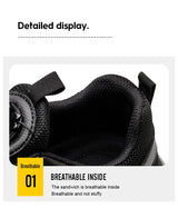 Men Air Cushion Safety Sneakers