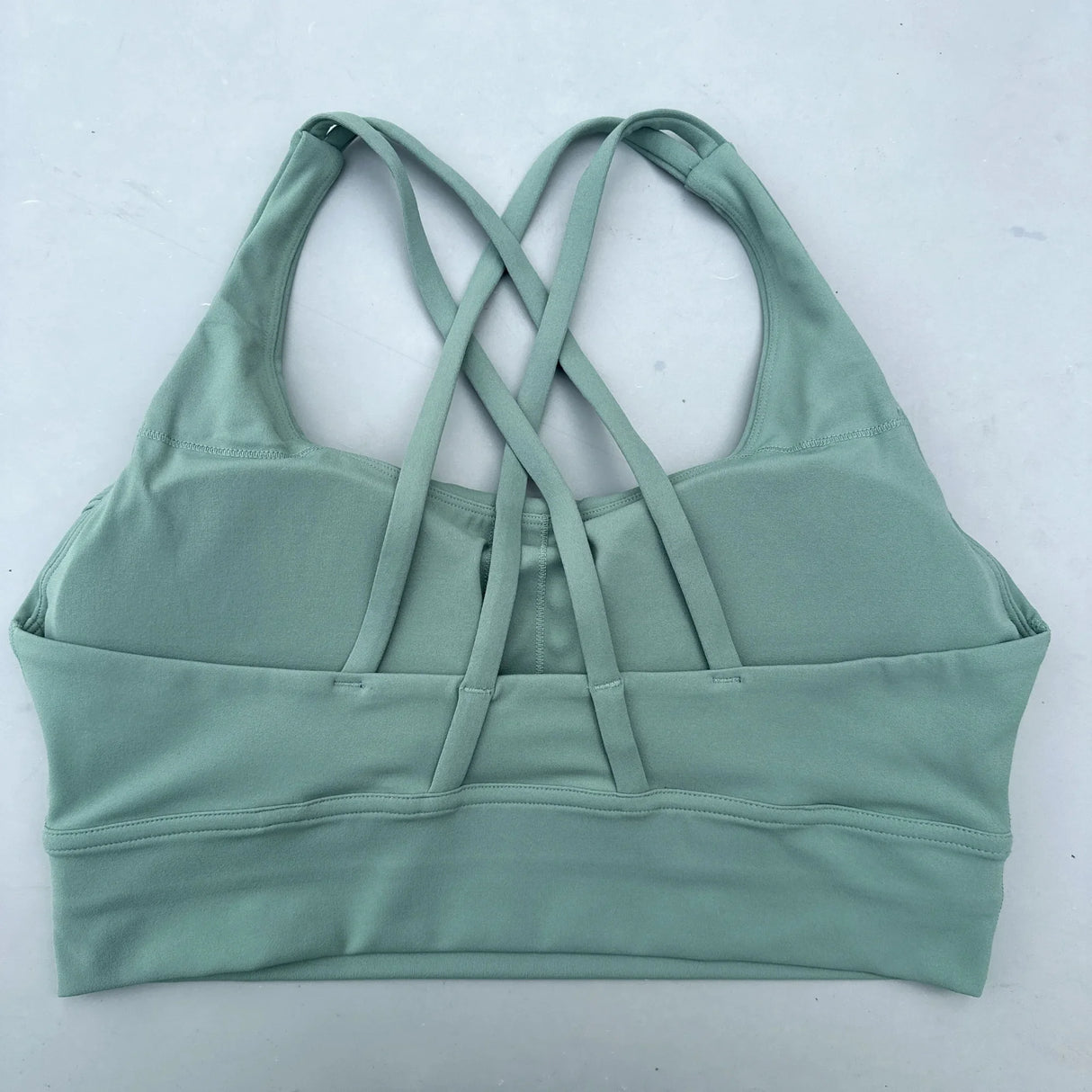 Women Cross Strap Sports Bra with Pads
