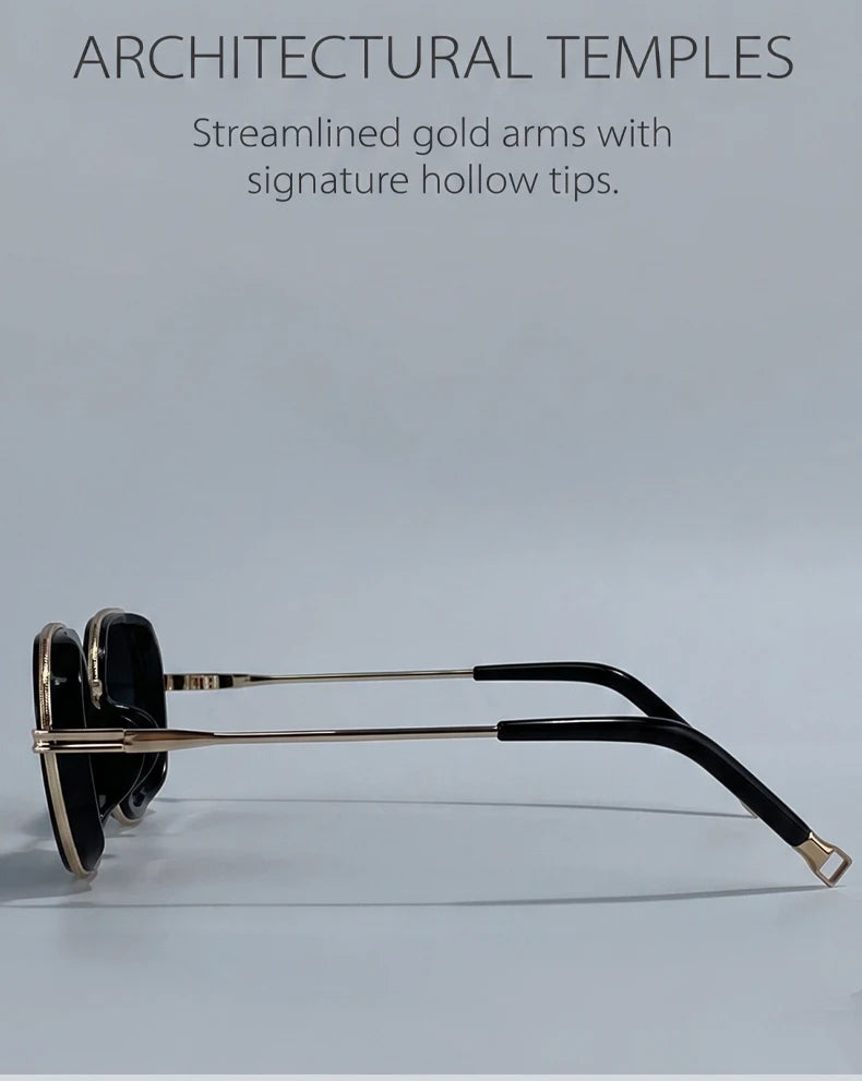Vintage Round Metal Sunglasses