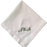 Custom Embroidered Napkins