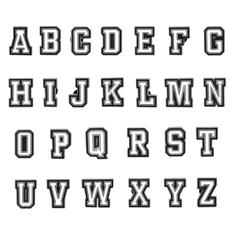 Women Number Shoe Charms Crocs Accessories