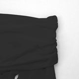 Black Backless Bodysuit Women – Knitted Corset