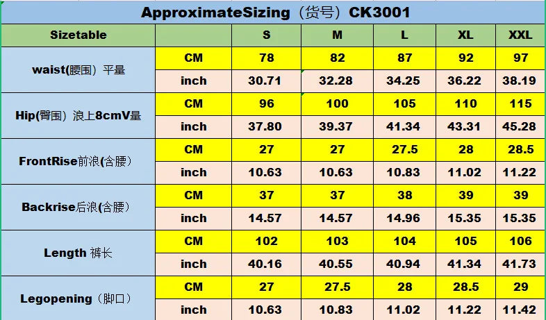Men Patchwork Baggy Jeans