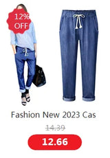 Women Vintage Wide Leg High Waist Jeans