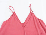 Women's Backless Slip Maxi Dress