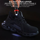 Women Safety Shoes Large Size Steel Toe Sneakers