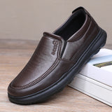 Men’s Light Leather Casual Loafers