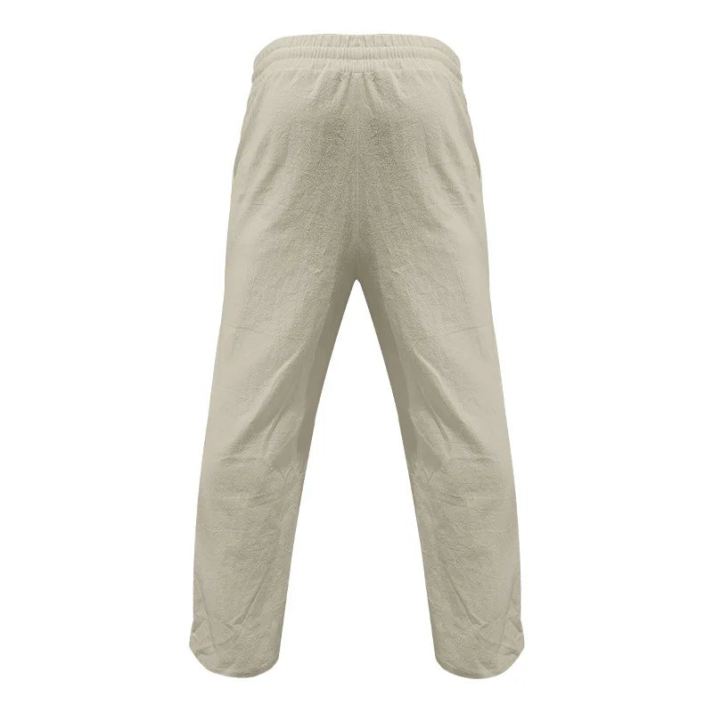 Men’s Cotton Linen Yoga Pants