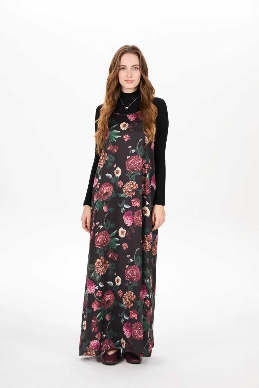 Luxe Satin Knit Maxi Set