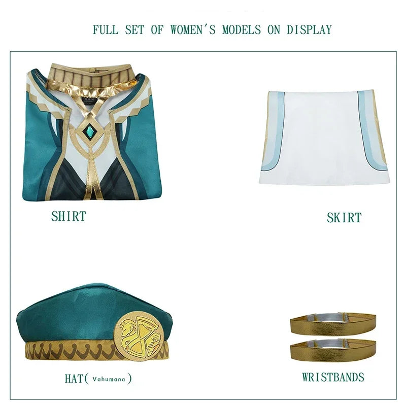 Akademiya Cosplay Uniform Set