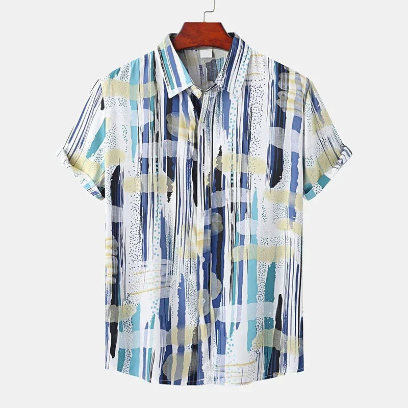 Retro Mosaic Resort Shirt