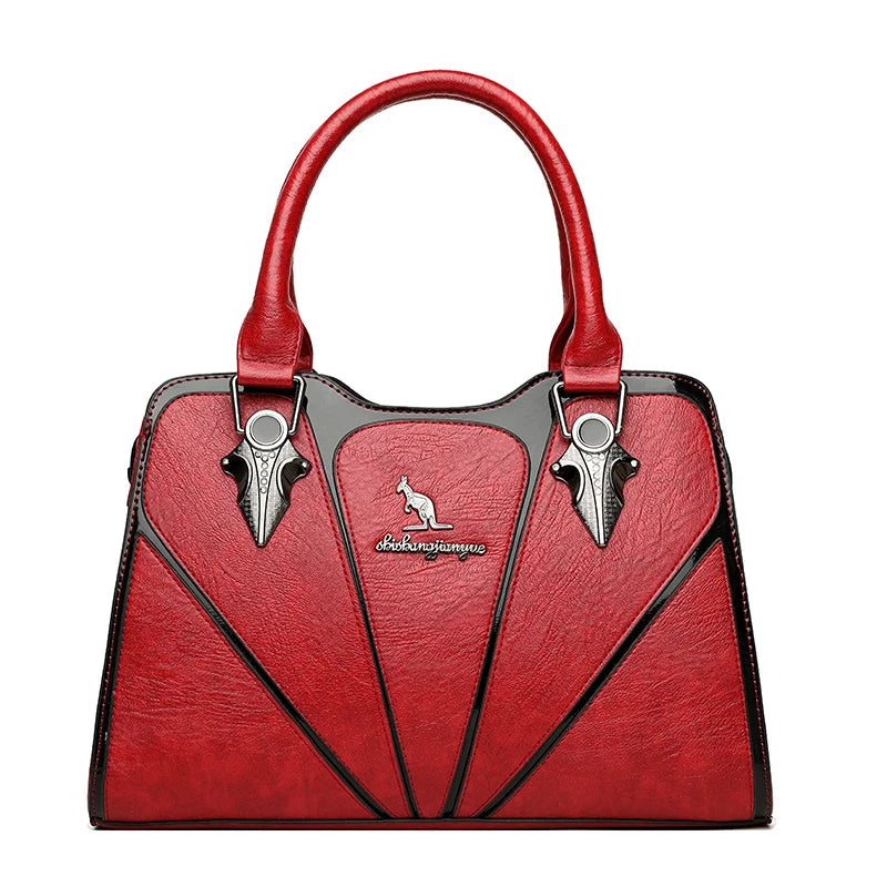 Classic Leather Crossbody Bag