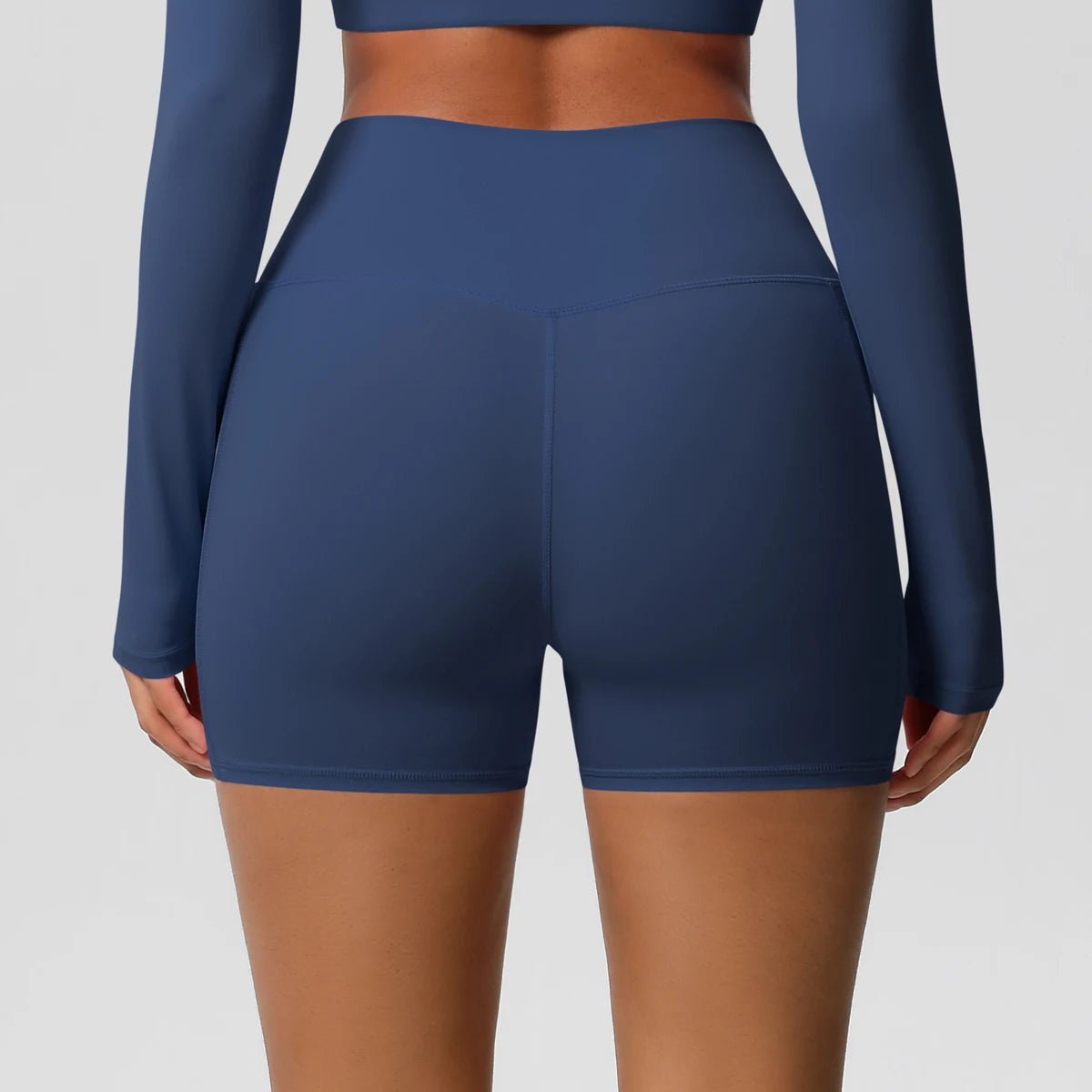 Women's Pocketed Fitness Yoga Shorts