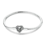 Sterling Silver Heart Bracelet