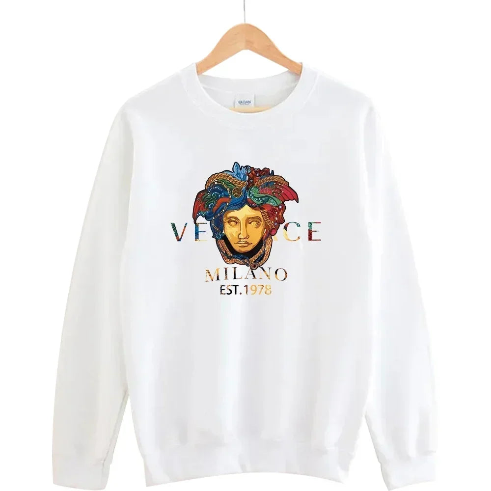 Men's Printed Sweatshirt Tracksuit