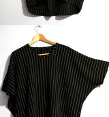 Men's Plus Size Striped Vintage T-Shirt – Loose Fit