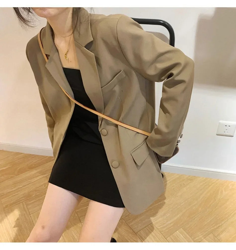 PowerSet™ – Slim Blazer Suit Set (Office-Classy, Tailored for Comfort & Impact)