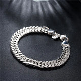 925 Sterling Silver Chain Bracelet