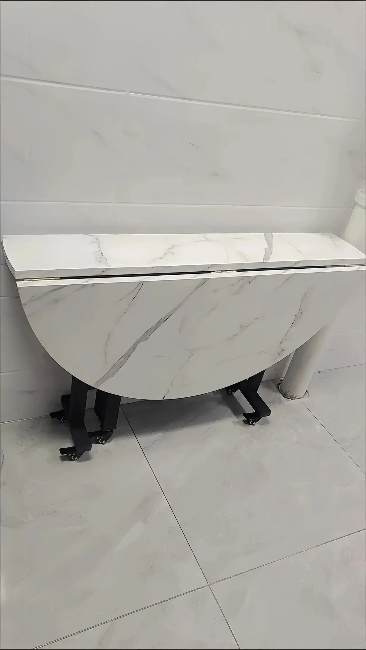 Foldable Round Dining Table